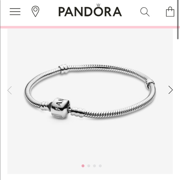 Pandora Jewelry - Pandora Moments Snake Chain Bracelet 7.5inch